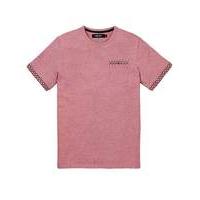 Black Label Spot Jacquard Trim T-Shirt R