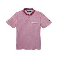 black label marl pique trim polo regular