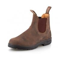 Blundstone Comfort 585 Round Toe Chelsea Boots, Rustic Brown, 8