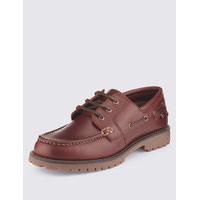 Blue Harbour Freshfeet Leather Heavyweight Boat Shoes