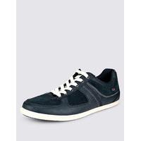 Blue Harbour Leather Lace-up Trainers