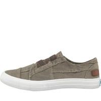 blowfish womens marley canvas trainers steel grey