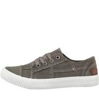 Blowfish Womens Cablee Canvas Trainers Steel Grey