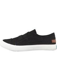 blowfish womens marley canvas trainers black