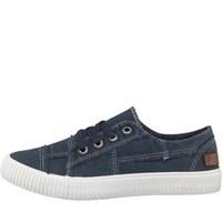 Blowfish Womens Cablee Canvas Trainers Navy