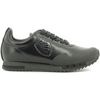 blauer 6fnewrunabr sneakers man mens walking boots in black