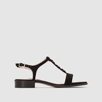 Bliss Shimmer Soft Leather Sandals