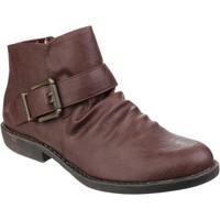 blowfish aeon womens low ankle boots in brown