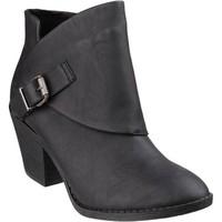 blowfish suba texas pu womens low ankle boots in black