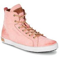 Blackstone XINEVE women\'s Shoes (High-top Trainers) in pink
