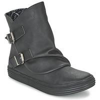 blowfish oil womens mid boots in black