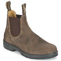 blundstone comfort boot womens mid boots in brown