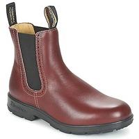 blundstone top boot womens mid boots in red