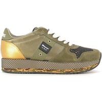 Blauer 6FWOFASRUN/CAM Sneakers Women Olive women\'s Shoes (Trainers) in green