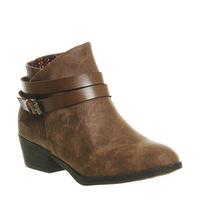 blowfish sanborn ankle boot exclusive coffee texas