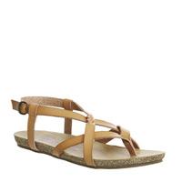 blowfish granola woven sandal desert sand dye cut