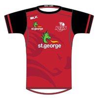 blk sport queensland reds super rugby warm up tee 2017