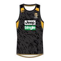 blk sport richmond tigers afl training singlet 2017 black