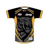 BLK Sport Richmond Tigers Replica Run Out Tee 2017