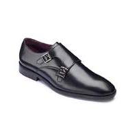 Black Label By Jacamo Monk Shoes S Fit