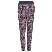 BLACK PAISLEY SOFT TROUSERS