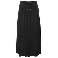 black maxi skirt black