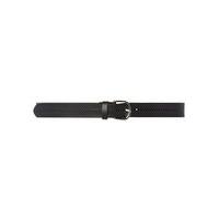 black punch out belt black