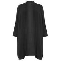 Black Longline Cover Up, Black
