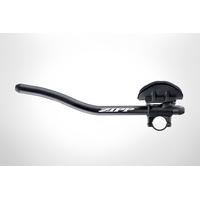 black zipp vuka clip above bar mount carbon race extension