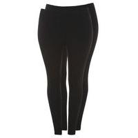 Black 2 Pack leggings, Black