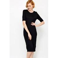 Black Midi Bodycon Dress