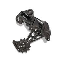 black 11 speed long cage sram rear derailleur