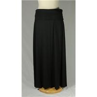 black jersey skirt blooming marvellous size 12 black long skirt