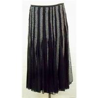 Black double layer skirt Size M