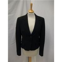 Black fitted Max Mara Jacket - Size: 12