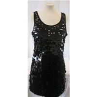 Black sequinned mini dress gavi di gavi Paris - Size: 36 - Black - Mini dress