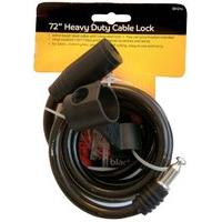 Blackspur Bb-bh216 6\' Hd Cable Bicycle Lock