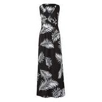 blackivory v neck value maxi dress