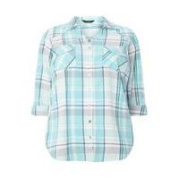 Blue Check Shirt, Blue