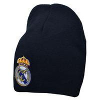 Black Real Madrid Beanie Knitted Hat