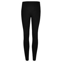 Black Opaque Ankle Length Leggings