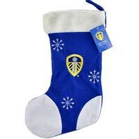 Blue Leeds United Christmas Stocking