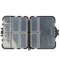 black double faced searock fishing tool plastic boxes for fishing part ...