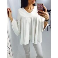 Blake White batwing ring back blouse