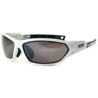 BLOC EYEWEAR SCORPION SHINY WHITE SUNGLASSES (VE5 VERMILLION CAT 3 LENS)