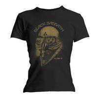 Black Sabbath Women\'s Us Tour 78 Short Sleeve T-shirt, Black, Size 10