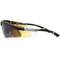 bloc eyewear shadow black sunglasses 3 interchangeable lens