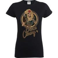 Black Canary T Shirt Womens Justice League Bombshell Badge Official Dc Comics 8