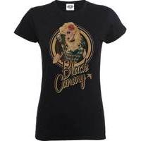 Black Canary T Shirt Womens Justice League Bombshell Badge Official Dc Comics 12
