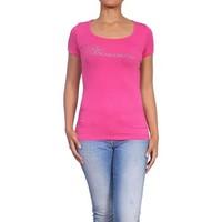 blumarine womens t shirt q49 womens t shirt in pink